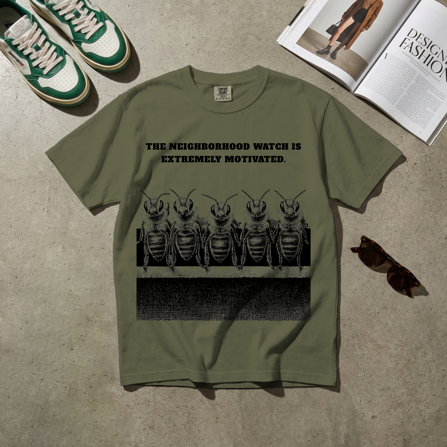 The Neighborhood Watch Is Extremely Motivated. Tee