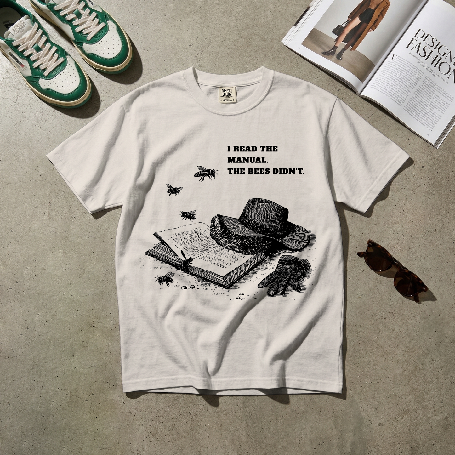 I Read the Manual. The Bees Didn't. Tee