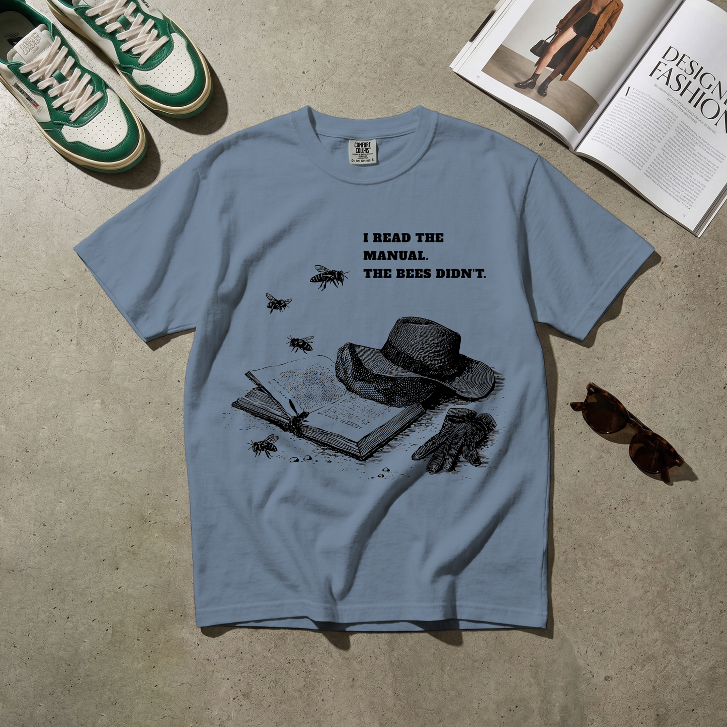 I Read the Manual. The Bees Didn't. Tee