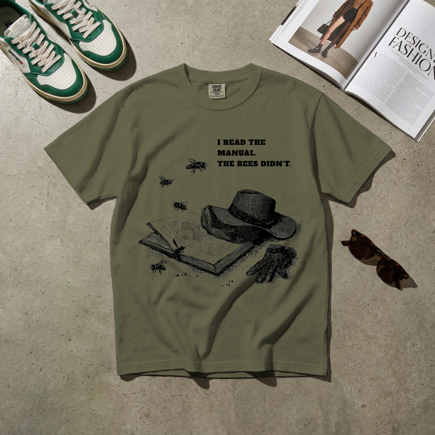 I Read the Manual. The Bees Didn't. Tee