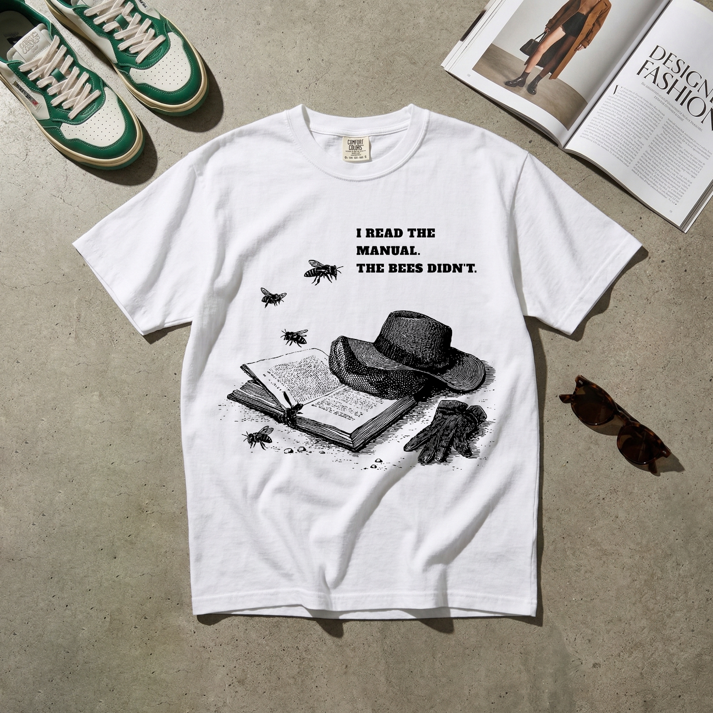 I Read the Manual. The Bees Didn't. Tee