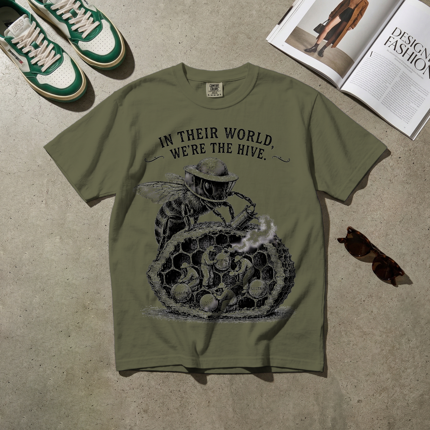 In Their World, We're the Hive. Tee