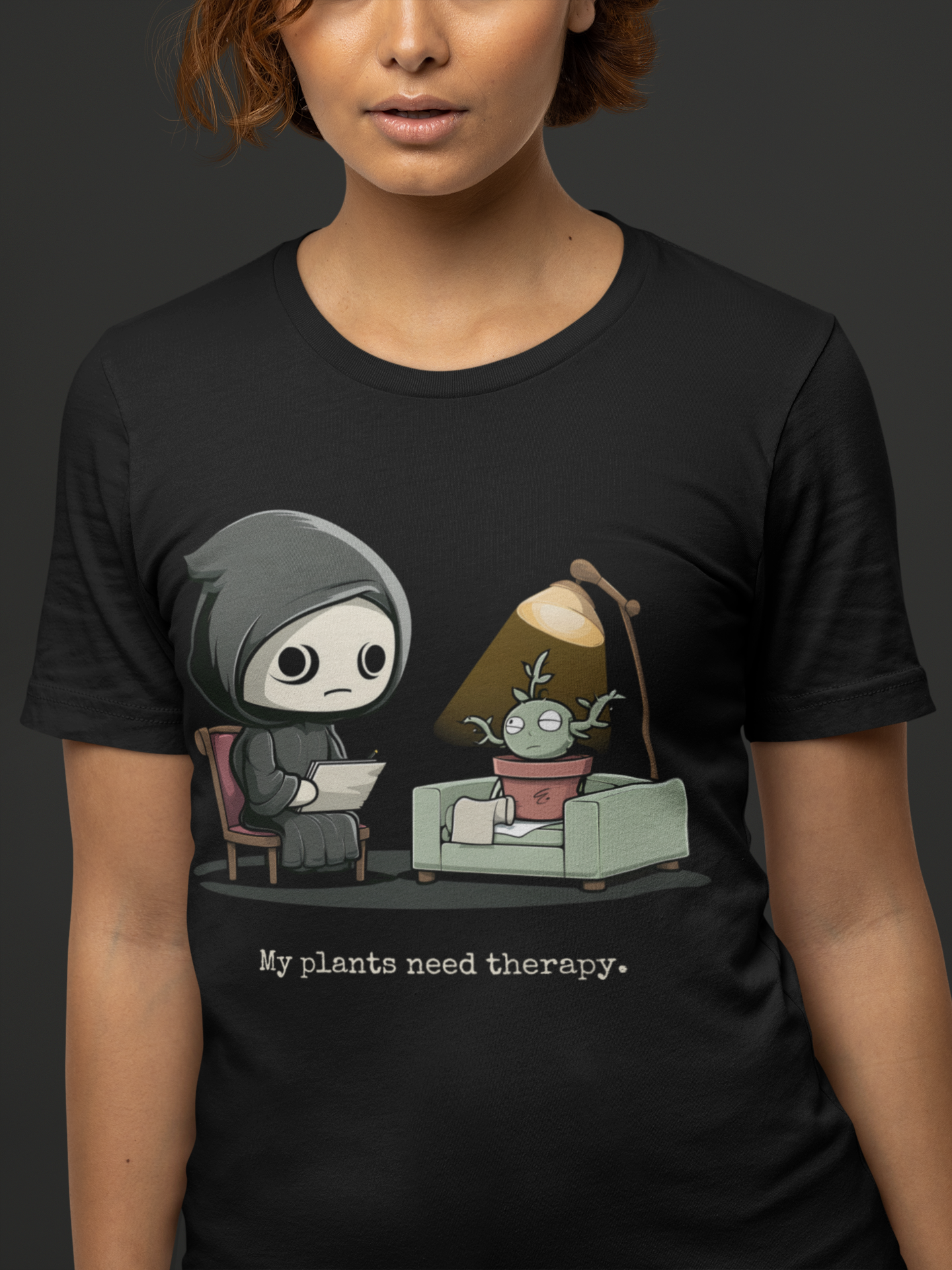 My Plants Need Therapy Tee