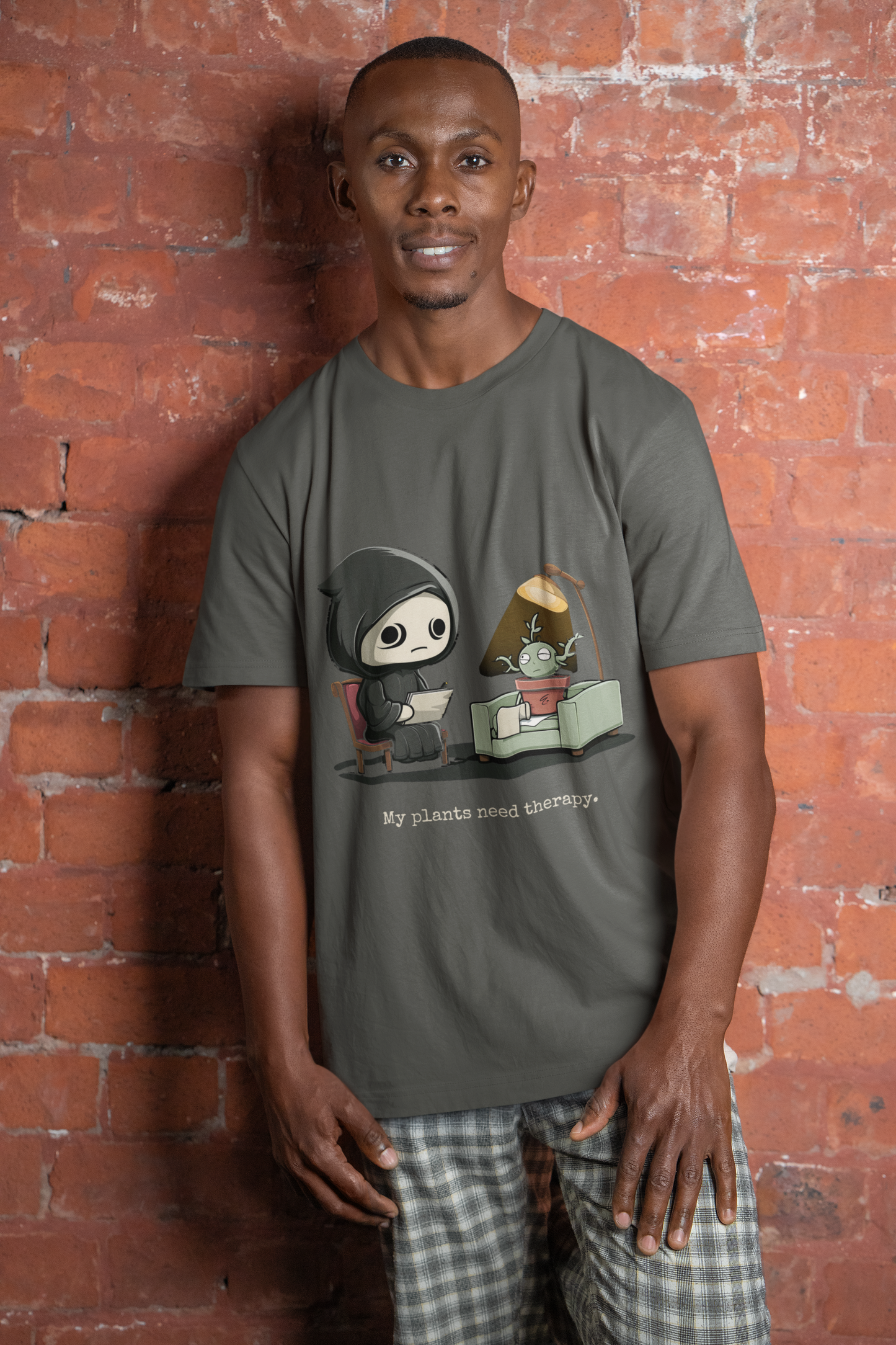 My Plants Need Therapy Tee